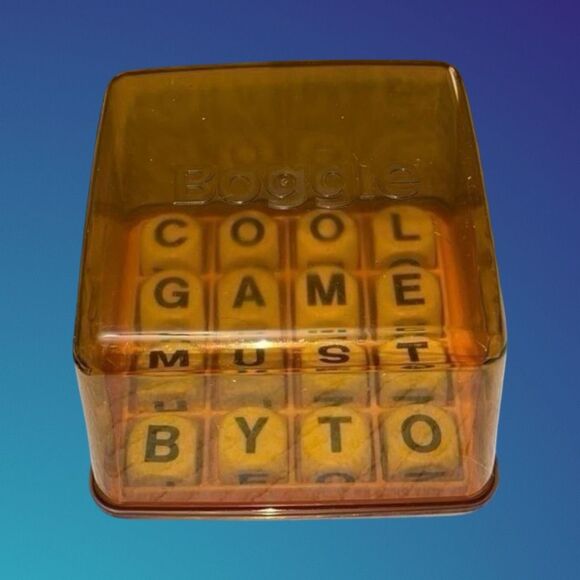 1976 Vintage Parker Brothers Boggle Hidden Word Game 1976 Version - Picture 3 of 5